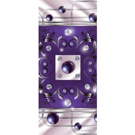   Absztrakt minta vlies poszter, fotótapéta 2440VET /91x211 cm/