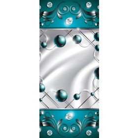   Absztrakt minta vlies poszter, fotótapéta 2442VET /91x211 cm/