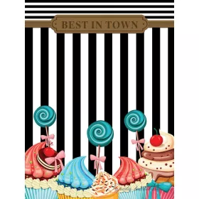   Édességek vlies poszter, fotótapéta 2470VE-A /206x275 cm/