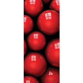 Absztrakt 3D vlies poszter, fotótapéta 2507VET /91x211 cm/