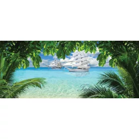 Hajók poszter, fotótapéta 2598VEP /250x104 cm/