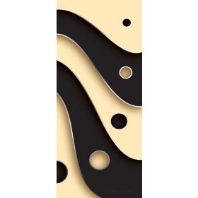   Absztrakt minta öntapadós poszter, fotótapéta 2611SKT /91x211 cm/