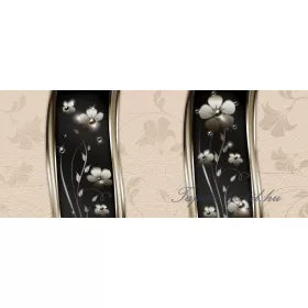 Virág minta poszter, fotótapéta 2614VEP /250x104 cm/