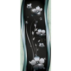   Virág minta öntapadós poszter, fotótapéta 2616SKT /91x211 cm/