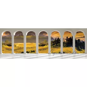   Toszkána vlies poszter, fotótapéta 2680VEEXXL /624x219 cm/