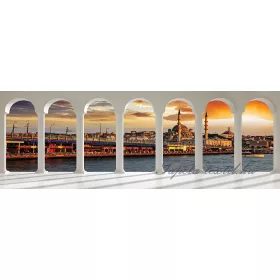   Isztambul vlies poszter, fotótapéta 2681VEEXXXL /832x254 cm/