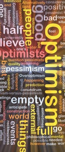 Optimism vlies poszter, fotótapéta 274VET /91x211 cm/