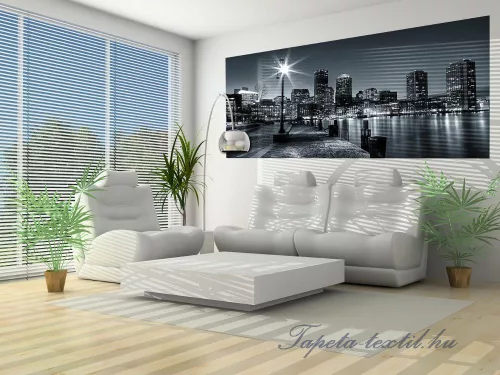 Éjszakai város poszter, fotótapéta 275VEP /250x104 cm/