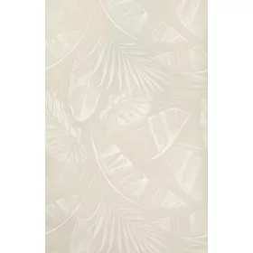 Nagy fehér levél mintás tapéta (286595)