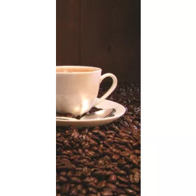 Kávé öntapadós poszter, fotótapéta 291SKT /91x211 cm/