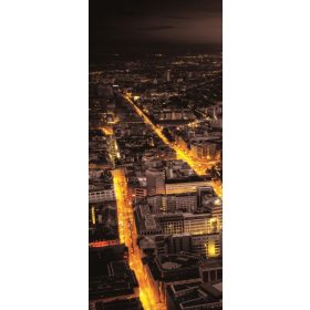   View city Ariel vlies poszter, fotótapéta 327VET /91x211 cm/