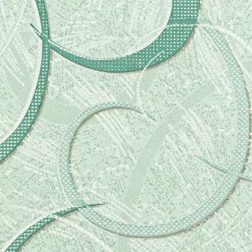Zöld modern mintás tapéta (379-04)