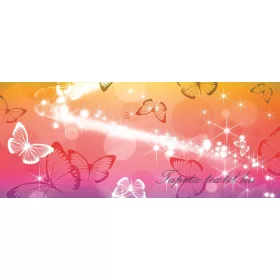Pillangók poszter, fotótapéta 402VEP /250x104 cm/