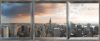 New York ablakból vlies poszter, fotótapéta 447VEEXXXL /832x254 cm/