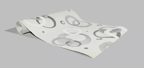 Lila mintás tapéta (456523)