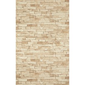 Barna bézs kő mintás tapéta (5546-10)