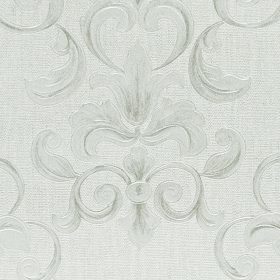   Elegáns bézs  alapon nagy barokk mintás tapéta 70 cm széles (58221)