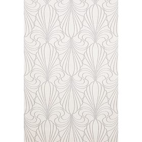 Szürke levél mintás tapéta (59074)