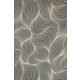 Drapp -arany modern levél mintás tapéta (6230409-22)