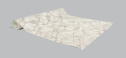 Arany retro mintás tapéta (649642)