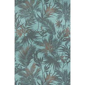 Nagy levél mintás tapéta (704143)