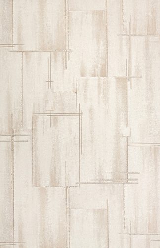 Krém-drapp mintás tapéta (7230412-61)