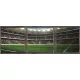 Stadion ablakon át vlies poszter, fotótapéta 742VEEXXXL /832x254 cm/