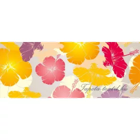   Színes virágok vlies poszter, fotótapéta 8-013VEP /250x104 cm/