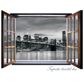   Ablakból a kilátás vlies poszter, fotótapéta 823VEZ4 /201x145 cm/
