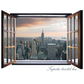   Ablakból a kilátás vlies poszter, fotótapéta 824VEZ4 /201x145 cm/