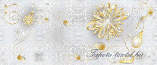 Virág minta vlies poszter, fotótapéta 883VEP /250x104 cm/