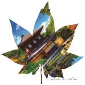   Levél formájú vlies poszter, fotótapéta 899VEZ6 /208x208 cm/