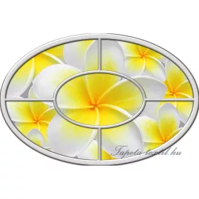 Ovális vlies poszter, fotótapéta 918VEZ7 /312x208 cm/