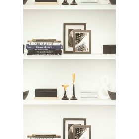 Dekor könyves polc mintás tapéta (937602)