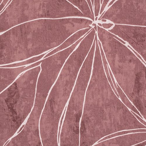 Nagy bordó virág mintás tapéta (A25101)