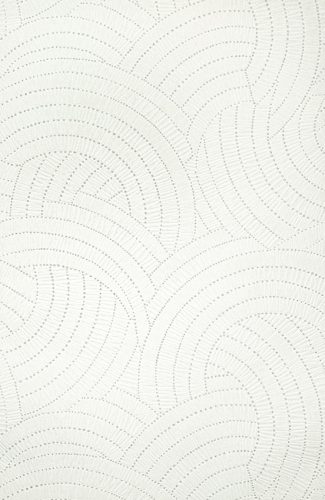 Szürkés fehér modern mintás tapéta (A48101)