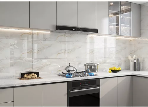 Öntapadós PVC csempepanel, Drapp-bézs márvány mintás, 30 x 60 cm