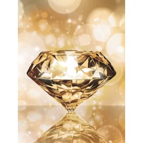 Gyémánt poszter, fotótapéta, Vlies  (184x254 cm, álló)