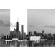 Urban City poszter, fotótapéta Vlies (254 x 184 cm)