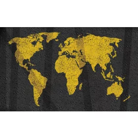 Világtérkép  poszter, fotótapéta, Vlies (104 x 70,5 cm)