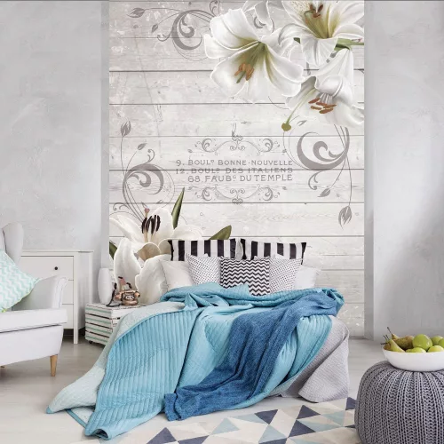 Virágok poszter, fotótapéta, Vlies  (184x254 cm, álló)