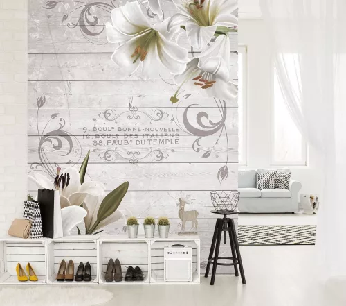 Virágok poszter, fotótapéta, Vlies  (184x254 cm, álló)