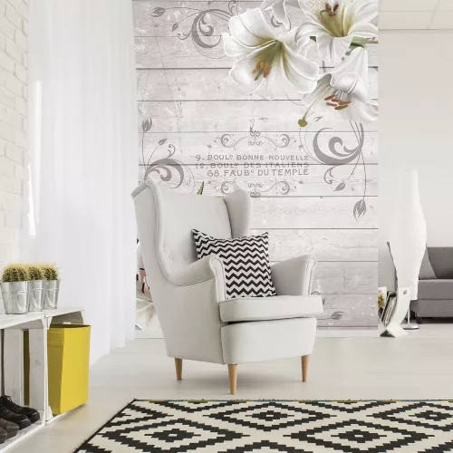 Virágok poszter, fotótapéta, Vlies  (184x254 cm, álló)