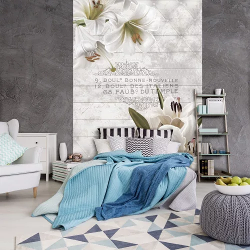 Virágok poszter, fotótapéta, Vlies  (184x254 cm, álló)