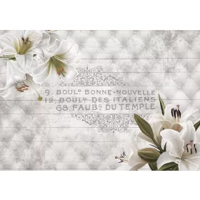 Virágok  poszter, fotótapéta, Vlies (104 x 70,5 cm)