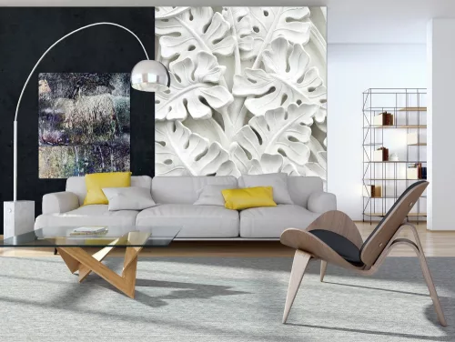 Levelek poszter, fotótapéta, Vlies  (184x254 cm, álló)