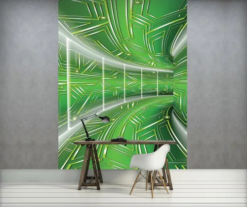 Absztrakt poszter, fotótapéta, Vlies  (206x275 cm, álló)