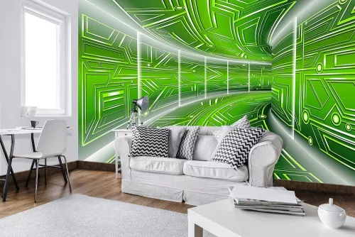 Absztrakt poszter, fotótapéta Vlies (312 x 219 cm)