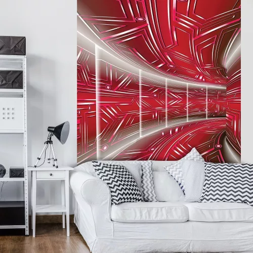 Absztrakt poszter, fotótapéta, Vlies  (184x254 cm, álló)