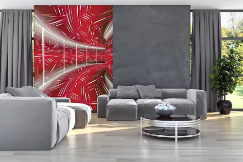 Absztrakt poszter, fotótapéta, Vlies  (184x254 cm, álló)